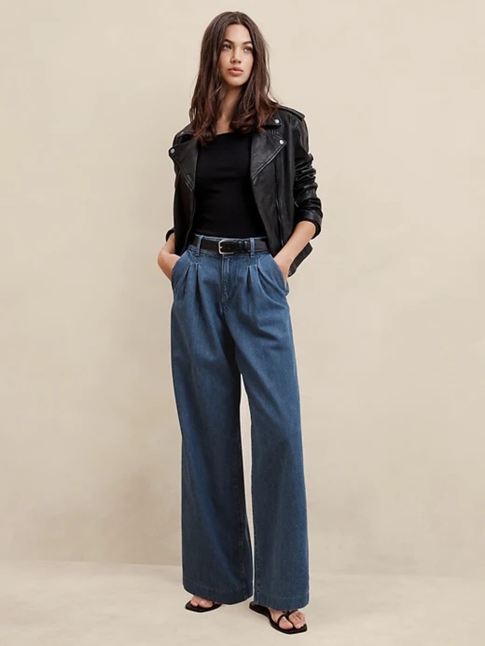 Banana Republic Factory LUXE HIGH-RISE TROUSER JEAN